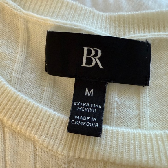 Banana Republic Ribbed Short Sleeve Sweater - Picture 3 of 3
